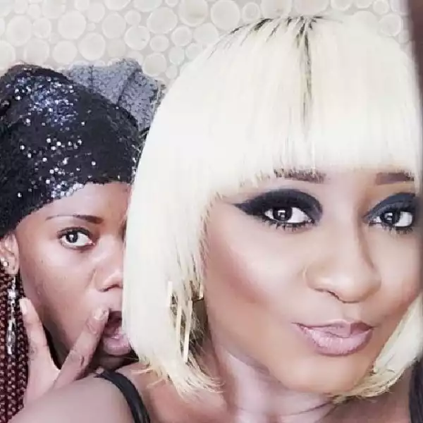 Nollywood Actress, Ini Edo Looks Beautiful In New Blonde Woven [See Photo]